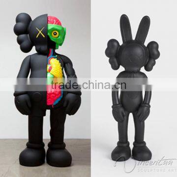 Wholesale Home Decor High Quality Resin Craft Fiberglass Kaws Companion