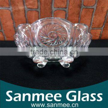 Large Size Custom Patterns Glass Ice Cream Cup photo-3