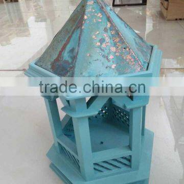 Sweet Wooden Bird Cagebird House Bird Feeder With Two Cells photo-3