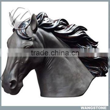 Home Art Decoration Horse Head Sculpture photo-2