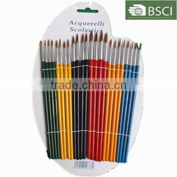 127-JDSJ 24pcs color artist brush set