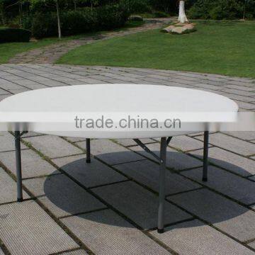 FTB-180R PLASTIC FOLDABLE OURDOOR ROUND TABLE photo-2