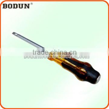 D1043 313 Black and Brown transparent wear heart handle with two combined screwdriver