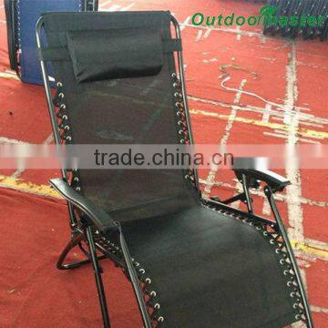 Patio Reclining Folding Oversized Beach Lounge Chair photo-4