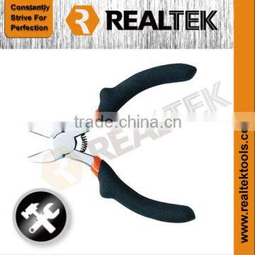 Nickel-planted Mini Diagonal Cutting Pliers With Raised Shoulder