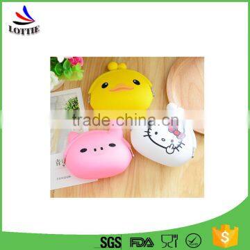 Online Shopping Cute Cartoon Silicone Coin Wallet Pouch Mini Squeeze Silicone Animal Coin Purse For Kids Gifts photo-2
