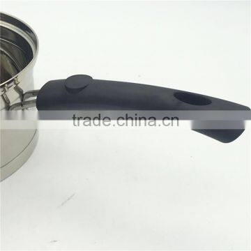 Stainless Steel Nonstick Milk Cook Pot With Long Handle photo-4