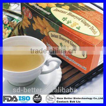 FDA Approved Instant Honey Ginger Tea, Instant Ginger Tea Granules, Ginger Instant drink