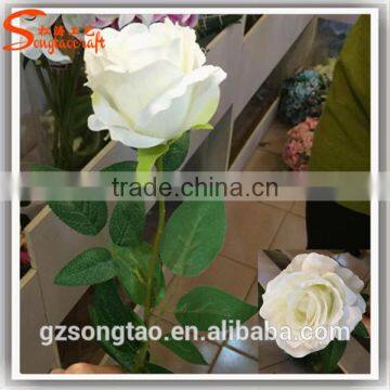 Silk Artificial Flower High Simulation Artificial Chinese Rose Flower Fake Decoration Artificial Flower photo-2
