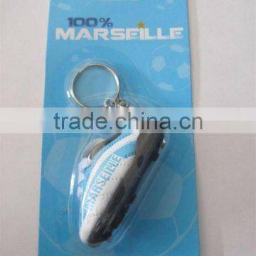 2015 light sports shoe shape air freshner/freshener with keyring