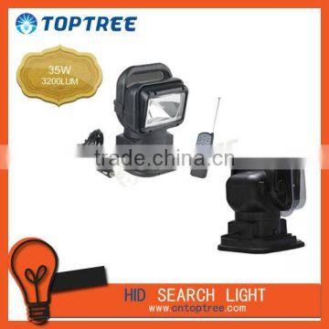 HID wireless Remote Control Searchlight lamp 35W 55W Weather Resistant