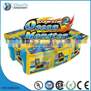 hot sell 2016 coin operated factory sale king of treasure plus/monster revenge fishing 30% percentage hold fishing mach