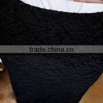 New Arrival Ladies/Women's Fashion Slim Fit Long Black Lace Skirt photo-4