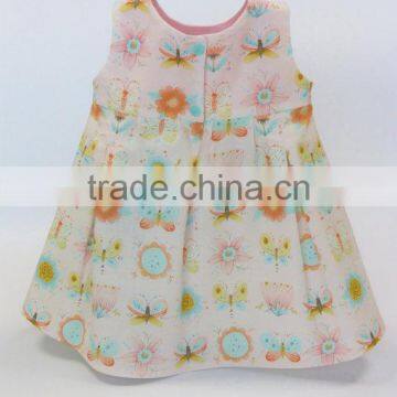 New Design Wholesale Lovely Printed Children Summer Clothes Kids Frocks 2 Year Old Girl Dress photo-3