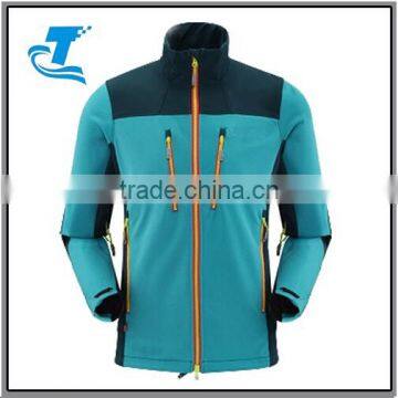 Outdoor men breathable 10000mm waterproof softshell jacket