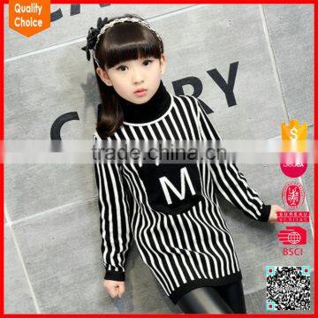 Sweet warm cotton pullover customized sweater child