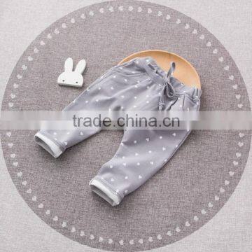 Knitted Cotton Striped Pants Ruffle Pants for Kids Wholesale Children's Boutique Clothing photo-4