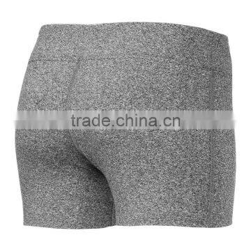 2016 Customized Womens Cotton Sports Running Printed Shorts Fashion Factory Wholesale Womens Athletic Gym Shorts photo-3