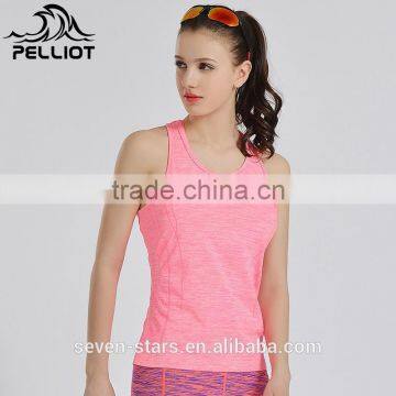 Elastic Breathable Gym Fitness Women's Yoga Shirts Sports Ladies Vest photo-2