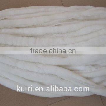 Wholesale Price Rea Fur Trim For Shoes / Rex Rabbit Fur Trimming For Garment photo-2