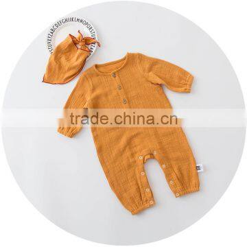 S17706A Cheap Newborn Baby Long Sleeve Romper Clothes photo-5