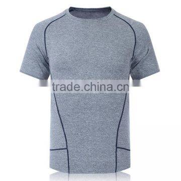 Summer Comfortable Slim Fit Short Sleeve Cotton Shirt Print Bulk T Shirt Plain photo-3