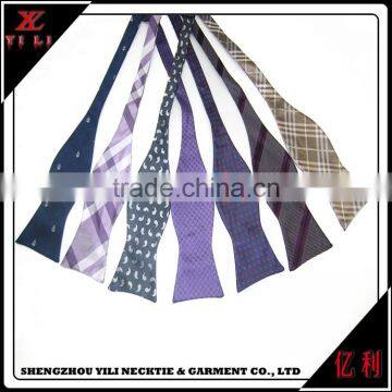 New Fashion Design Double Sided Self Tie Bow Tie photo-5