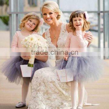 Fashion Rainbow Tutu Skirt for Girls New Design Fluffy Baby Skirt Pettiskirt for Wholesale photo-2