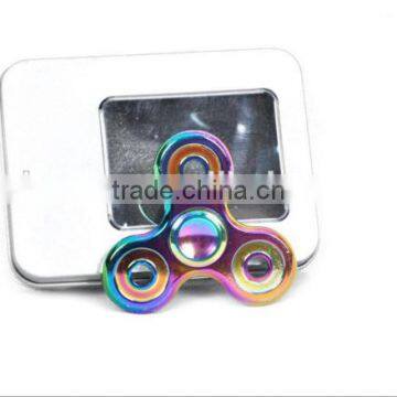 Finger spinner LED novelty wind hand spinner fingertip gyro