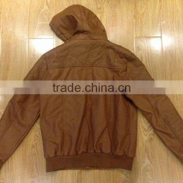 Men pu Leather Jacket #PL8684 photo-2