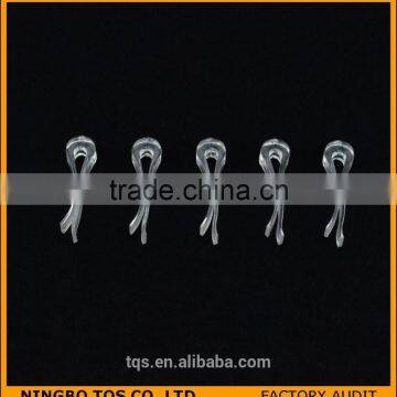 U-shape Without Teeth Garment Accessory Transparent Plastic Clips for Packing photo-5