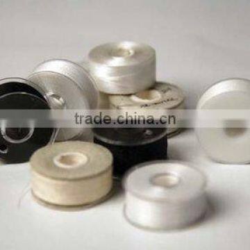 Prewound bobbin thread L type