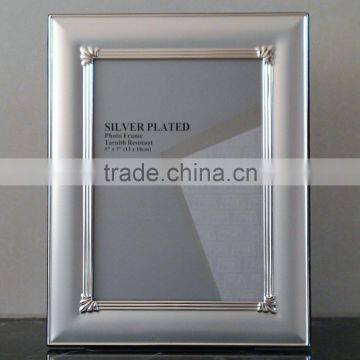 High Quanlity Assorted Design Silver plated metal photo frame KJJ-6