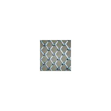 galvanized chain link fence