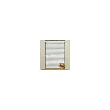 Outside White Venetian Window Blinds With 50mm Aluminum Slats