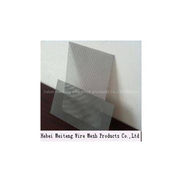 Square hole Perforated metal mesh/Diamond hole punching network