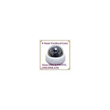 Infrared Dome camera security Sony Exview HAD CCD II Enhanced DSP Effio-E 700TVL CCTV Vedio surveillance system