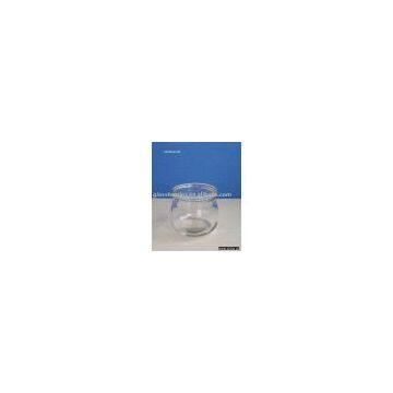 glass candle holder(candle container )