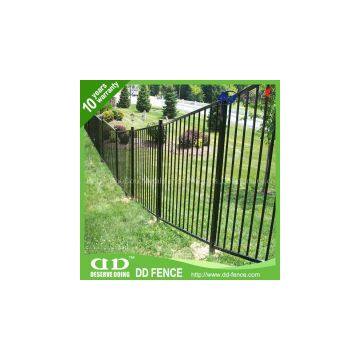 Galvanized Riveted Ornamental Steel Fence