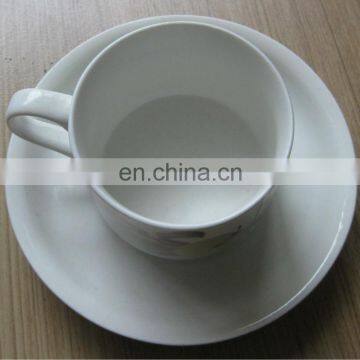 Sublimation printable coffee set soup mug and plate set