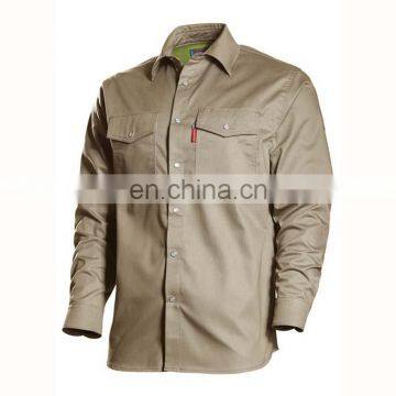 Fire Retardant Long Sleeve Cotton Shirt/ Light weight Comfortable FR Cotton mesh Shirt