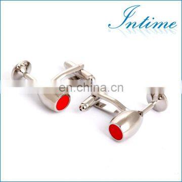 Wine Cups Cuff link Silver Cheap Shirt Cufflinks Men