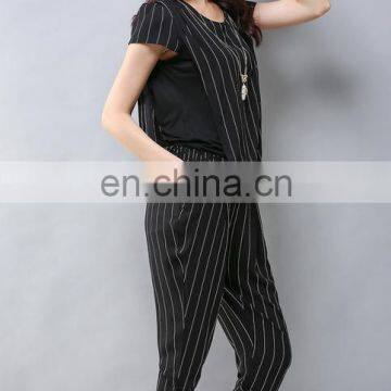 new design women blouse fashion top ladies pant suits plus size