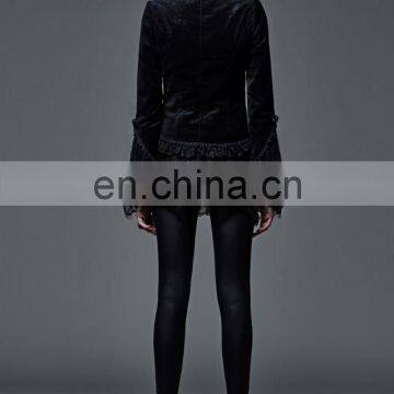 Transparent Embroidered Laces Mini Skirt Q-258 Punk Rave photo-5