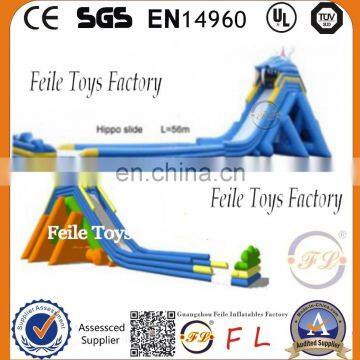 FL 2015 new design giant inflatable water slide for kids and parents