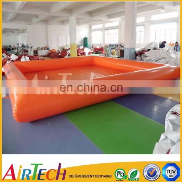 PVC large inflatable water slide pool for park