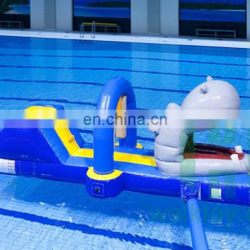 HI newest rhinoceros inflatable floating water park/pool mini park