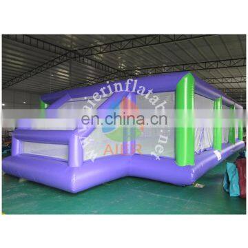 2017 new design inflatable football field/high quality inflatable soccer field