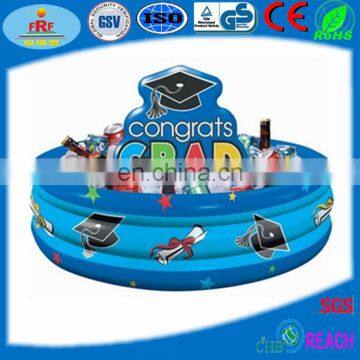 Graduation Inflatable PVC Ice Cooler