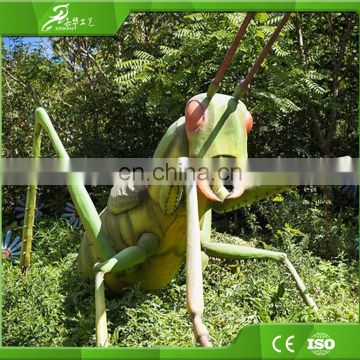 Fighting dinosaur model for outdoor playground equipment